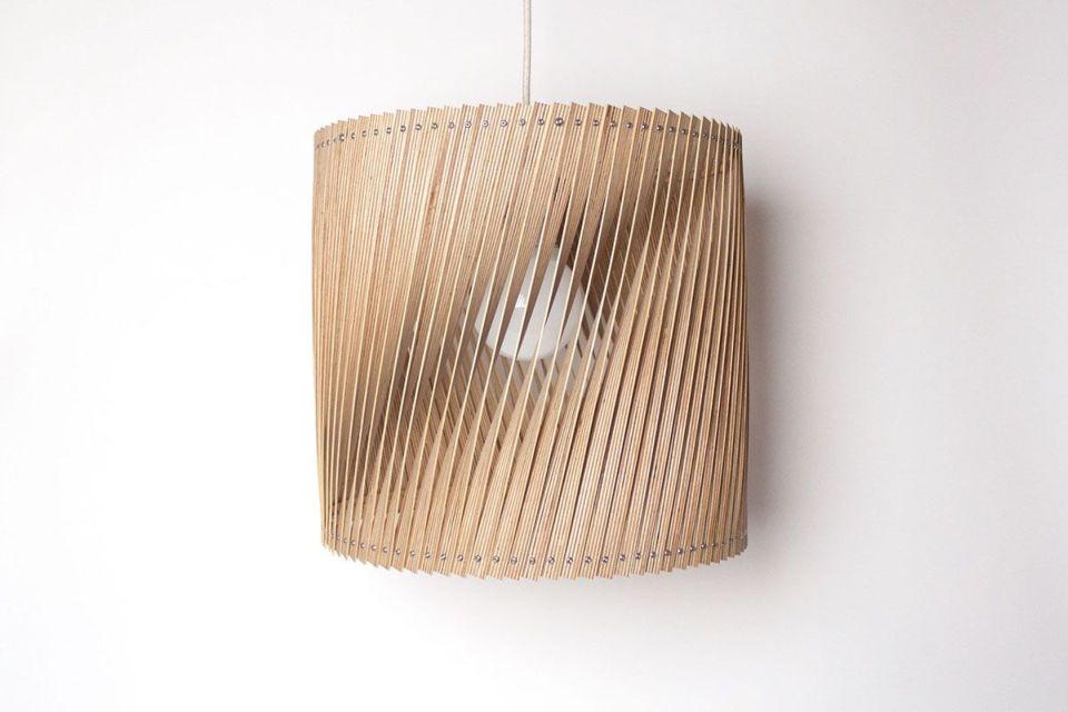 Upcycle lamp Twist