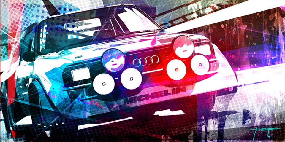 Audi-Quattro by Design Piero Auto Art