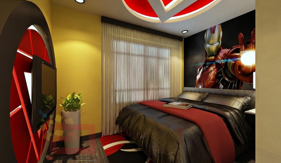 Avengers-themed Apartment