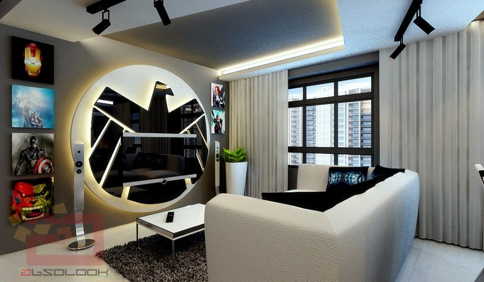 Avengers-themed Apartment