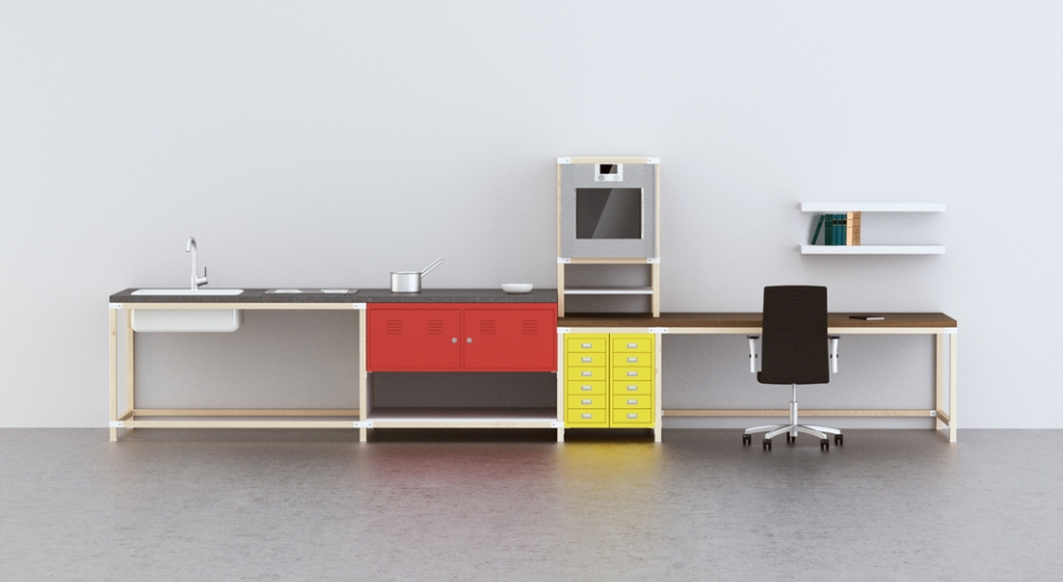 IKEA Hacka Modular Kitchen Concept