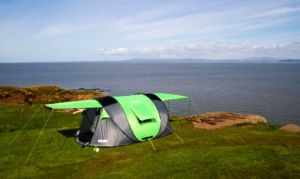 Solar-powered Cinch Pop-up Tent