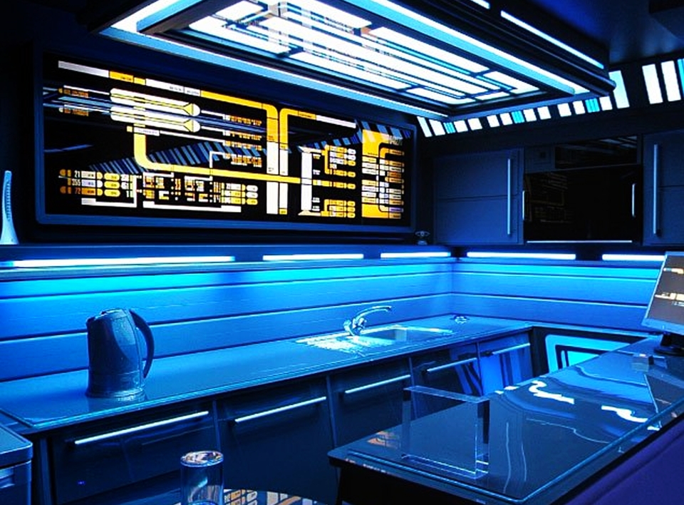 Star Trek-themed apartment