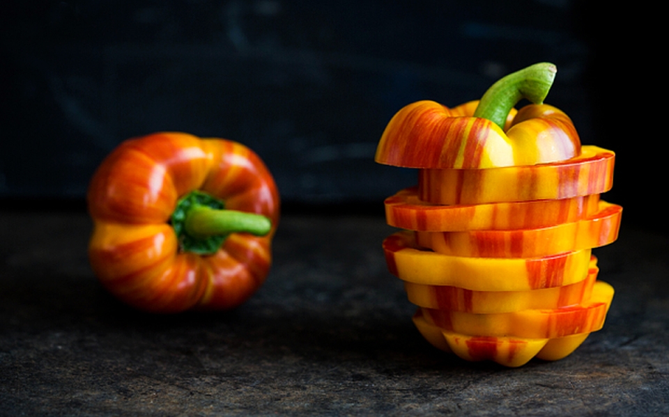 Asda World's First Striped Pepper