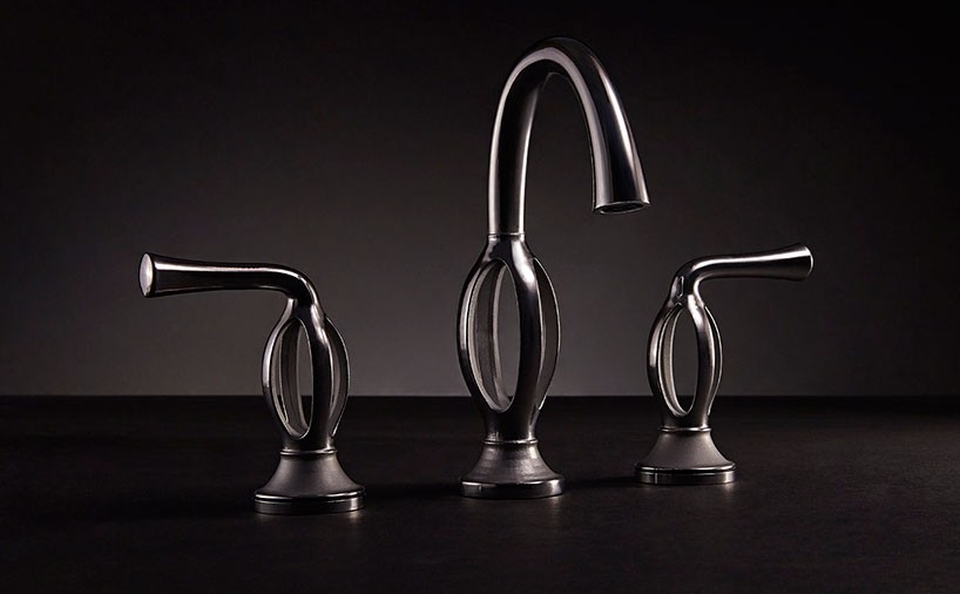 DVX 3D printed metal faucets