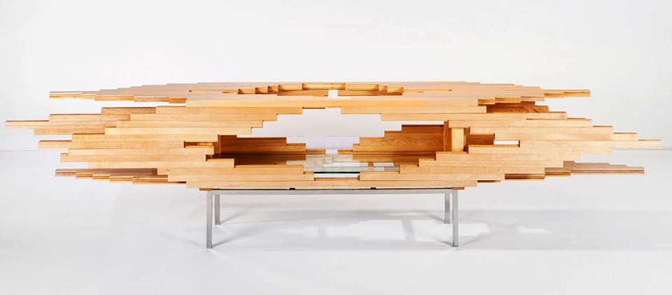 Explosion Cabinet by Sebastian Errazuriz