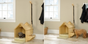 Inside Dog House by Sauder