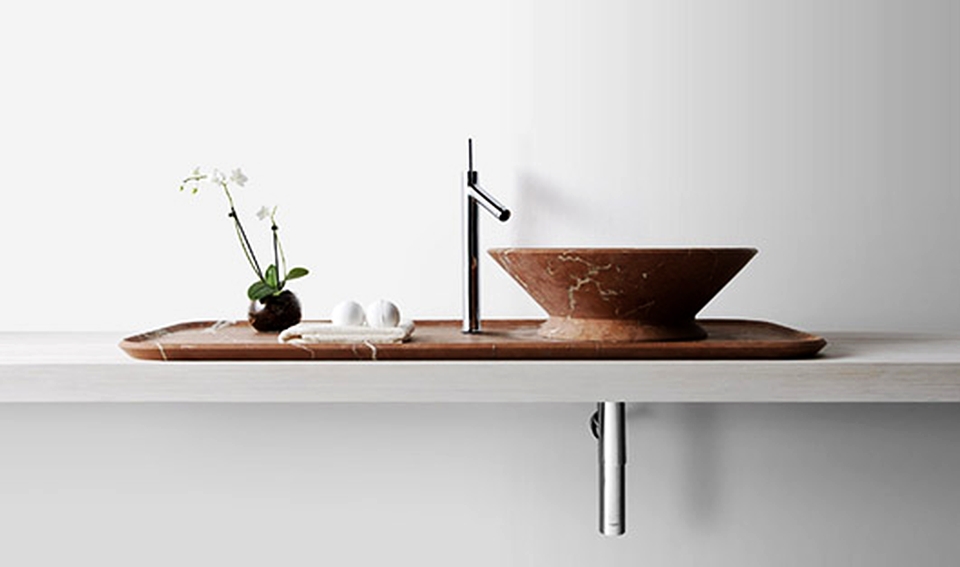 Nabhi bowl-tray sink by Enzo Berti for Kreoo