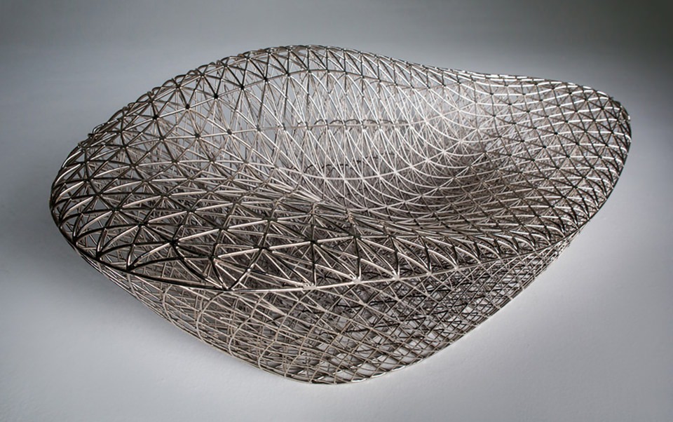 The prototype sofa was created on 3D System ProX950 SLA device