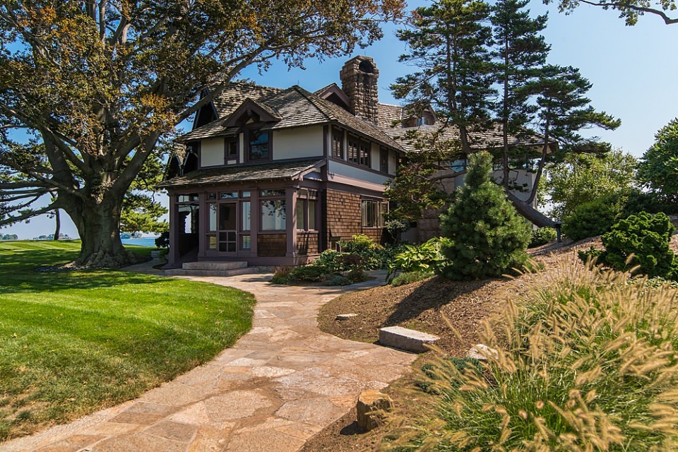 The three-story mansion with six beds, seven bathroom, office and exercise room