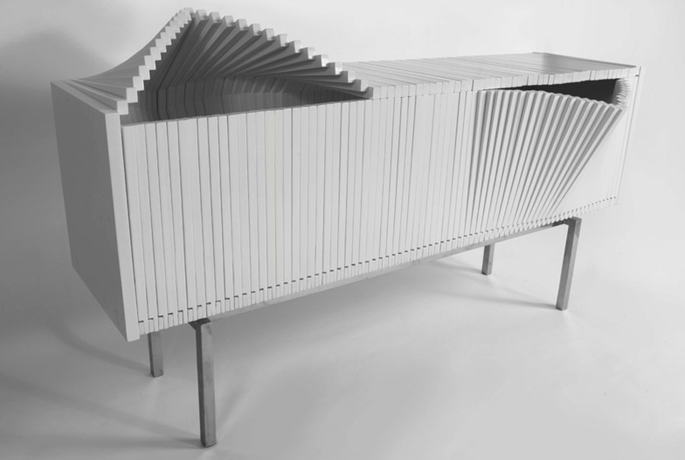 Wave Cabinet by Sebastian Errazuriz