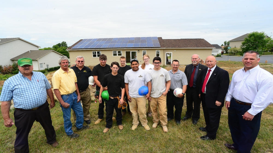 Zero-energy house