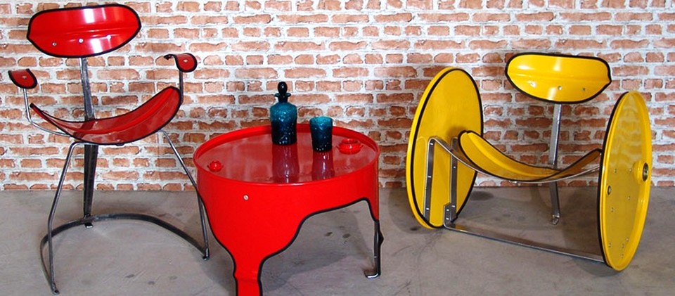 12 ways to transform reclaimed oil barrels into winsome furniture