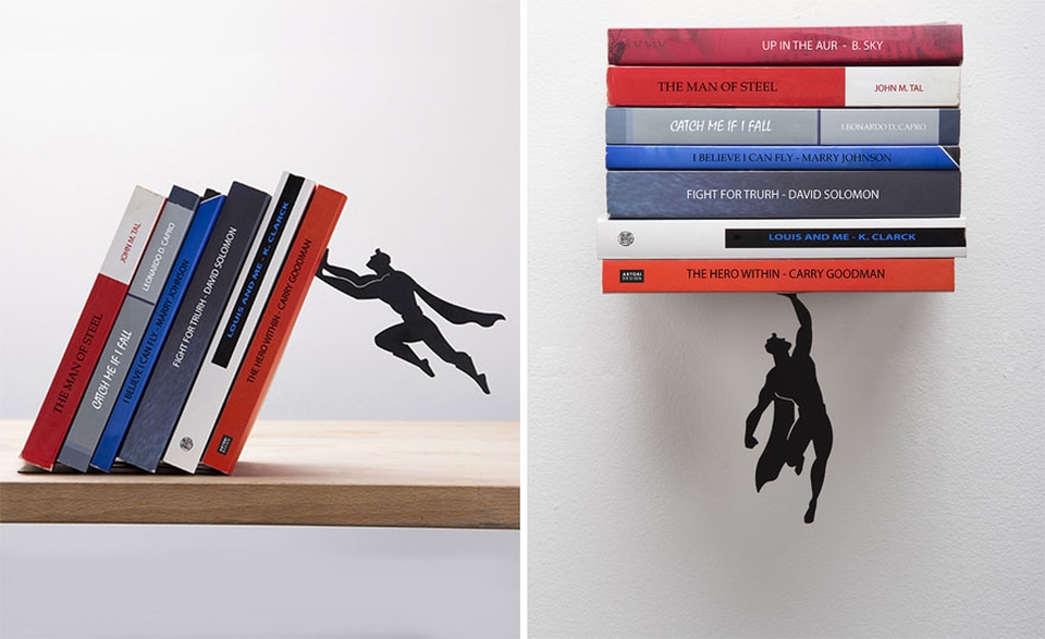 Book & Hero Bookend