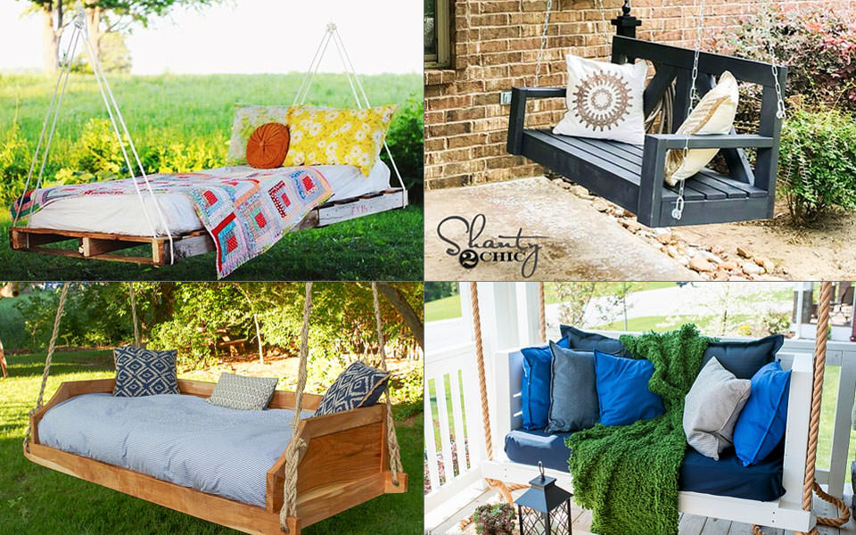 12 Diy Swing Bed Ideas To Spruce Up Your Outdoor Space