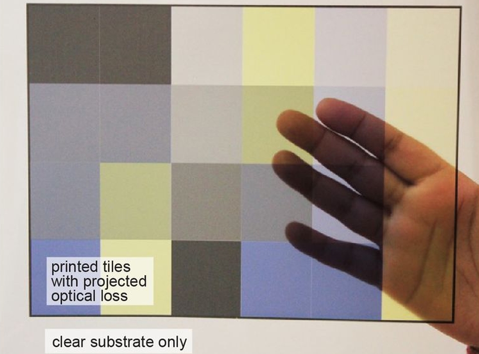 Tunable smart windows' tints