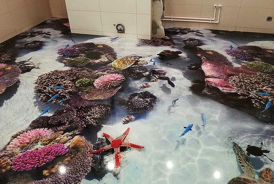 3D Epoxy Polymer Floors