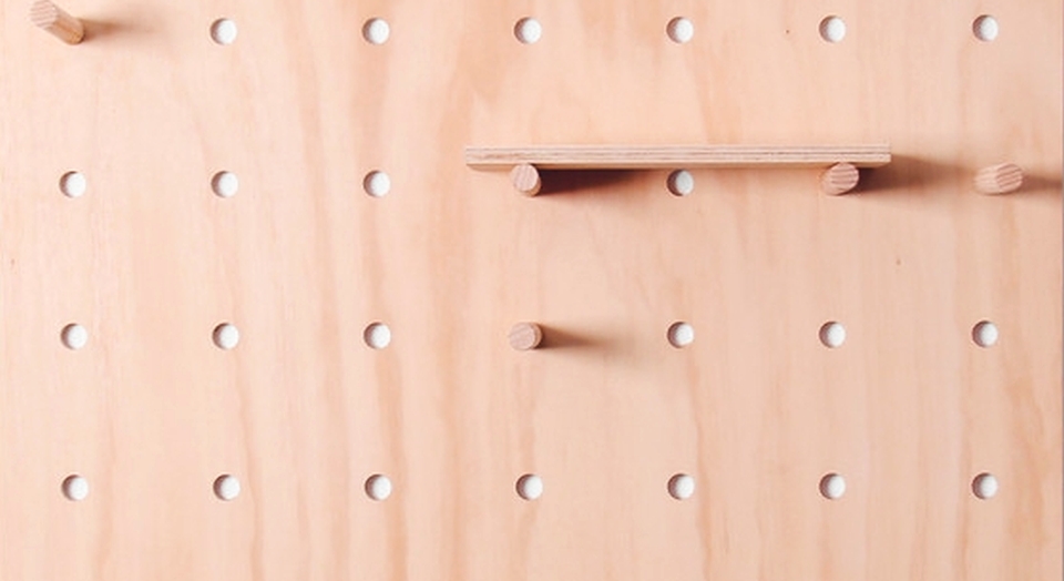 Bang Bang Pegboard by George & Willy