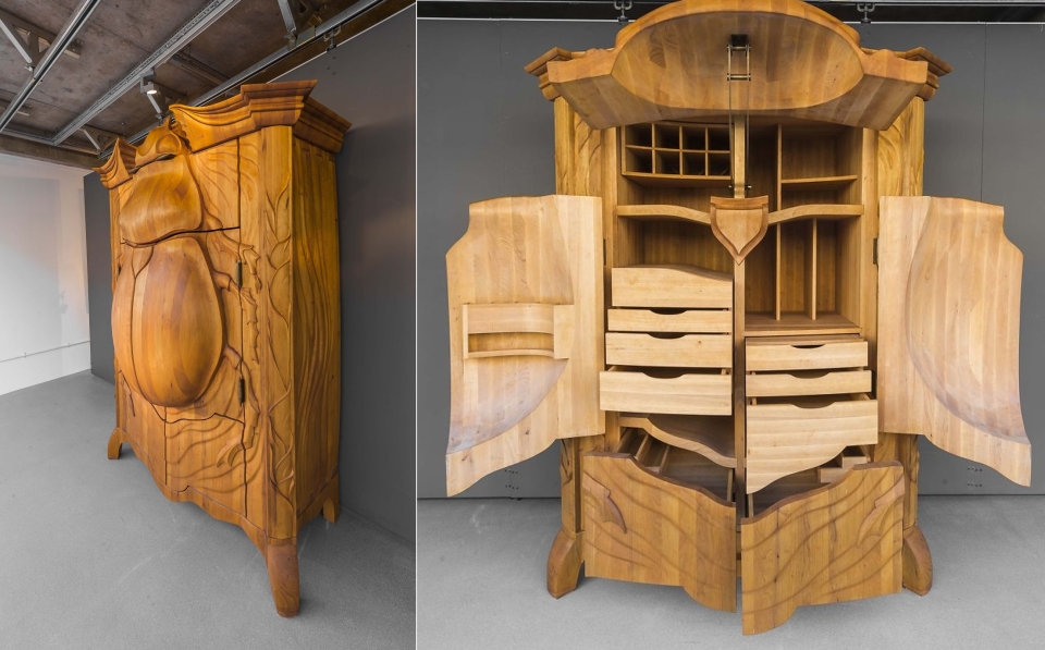 Beetle Cabinet by Janis Straupe