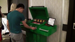 Giant LEGO Duplo BBQ grill