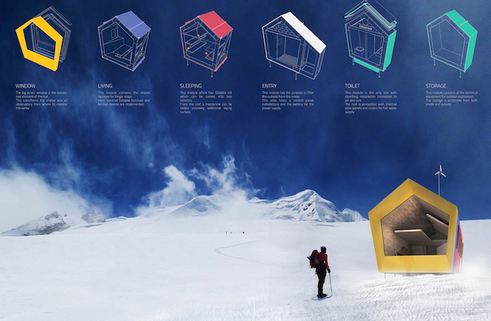 Himalayan Mountain Hut Competition winners