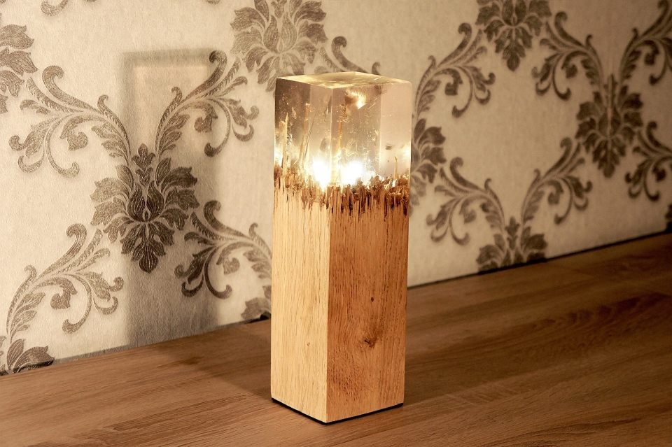 iLoveToCreate Blog: Wood Surround Glass Block Nightlight Featuring Liquid  Fusion!