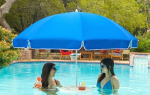 Pool Buoy World's First Floating Pool Umbrella