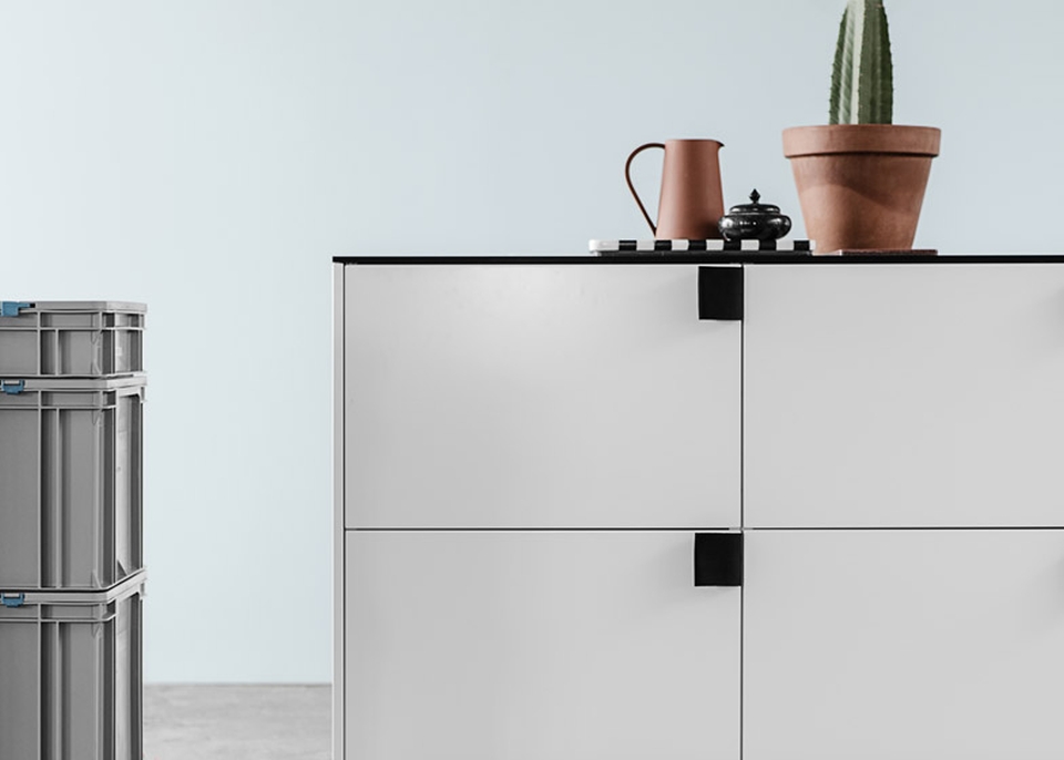 Bjarke Ingels Group Kitchen is available in white and oak