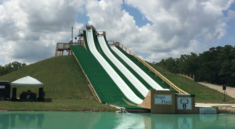 Royal Flush Water Slide