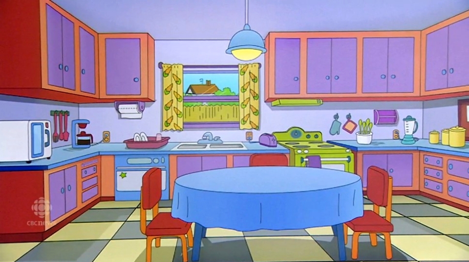 Marge's Kitchen from The Simpsons Series