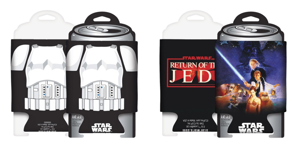 Star Wars-themed can huggers