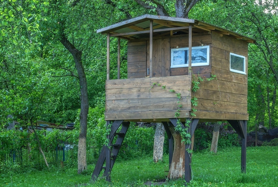 How to build a treehouse for kids