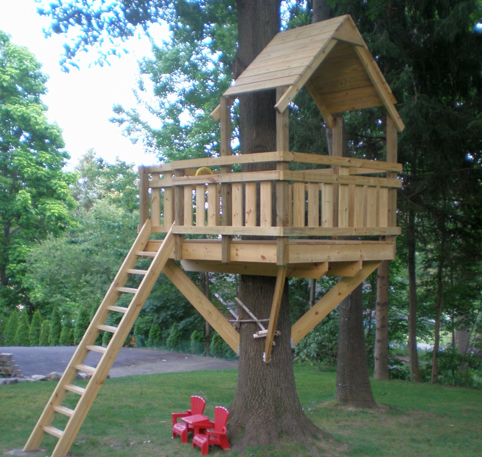 How to build a treehouse for kids