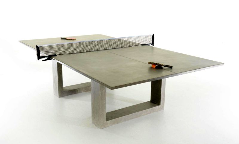 Concrete ping pong table