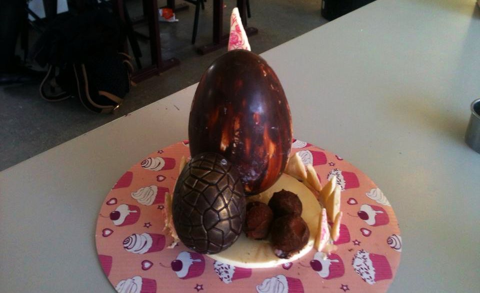 Easter egg cake by Joahua Nunnley