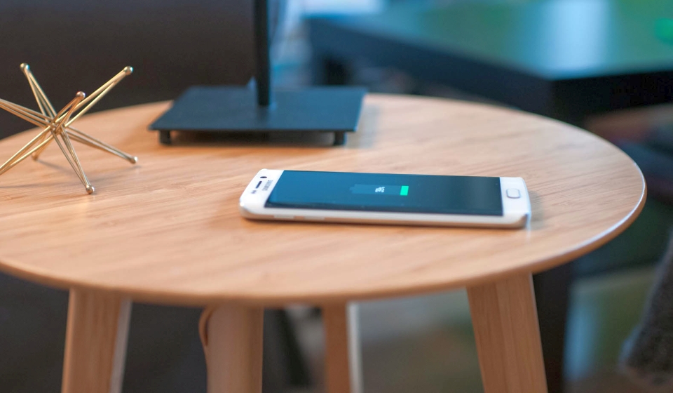 FurniQi wireless charging furniture