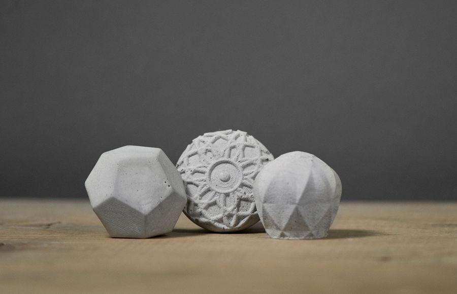 Kast concrete knobs for furniture