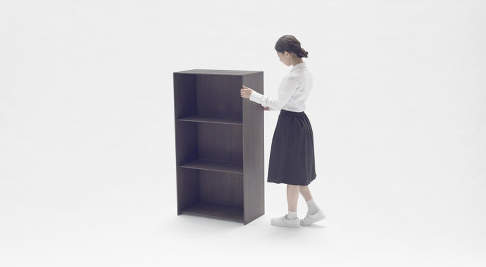 Nendo’s Nest shelves