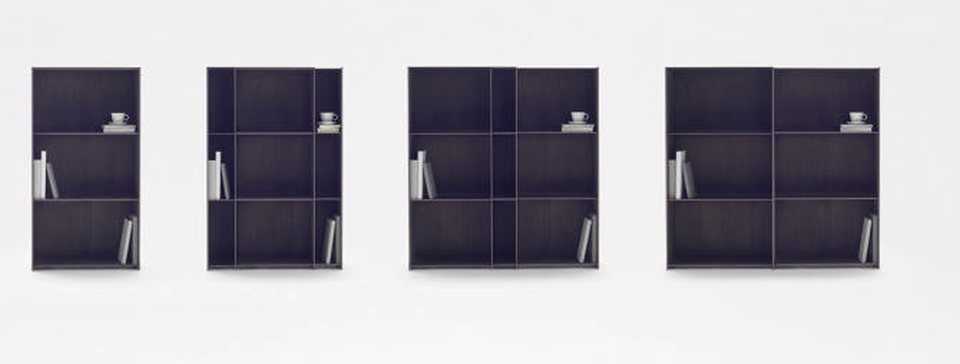 Nendo’s Nest shelves