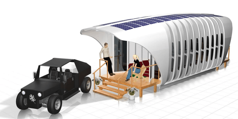 ORNL unveils 3D printed house powered by a car