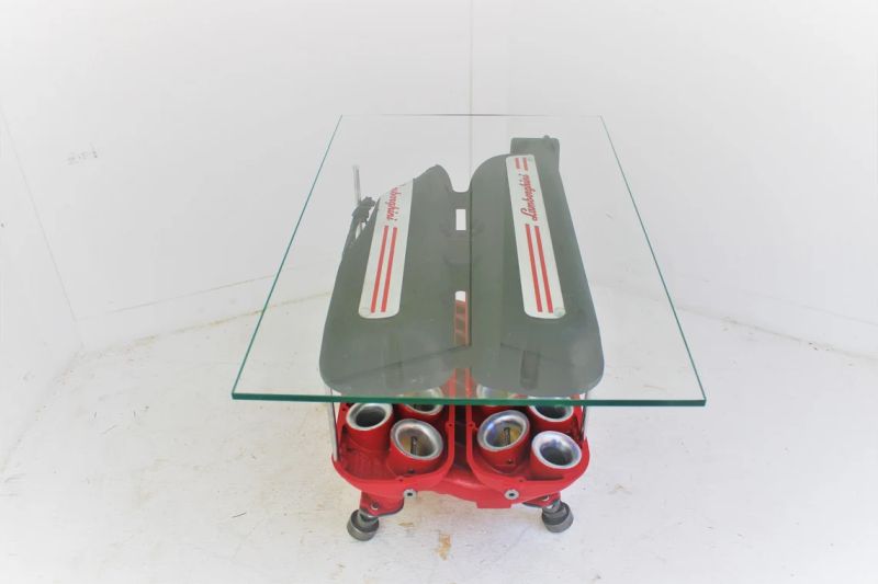 lamborghini table recycled