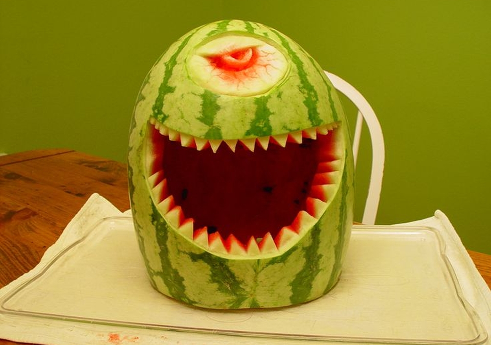 easy watermelon carving ideas