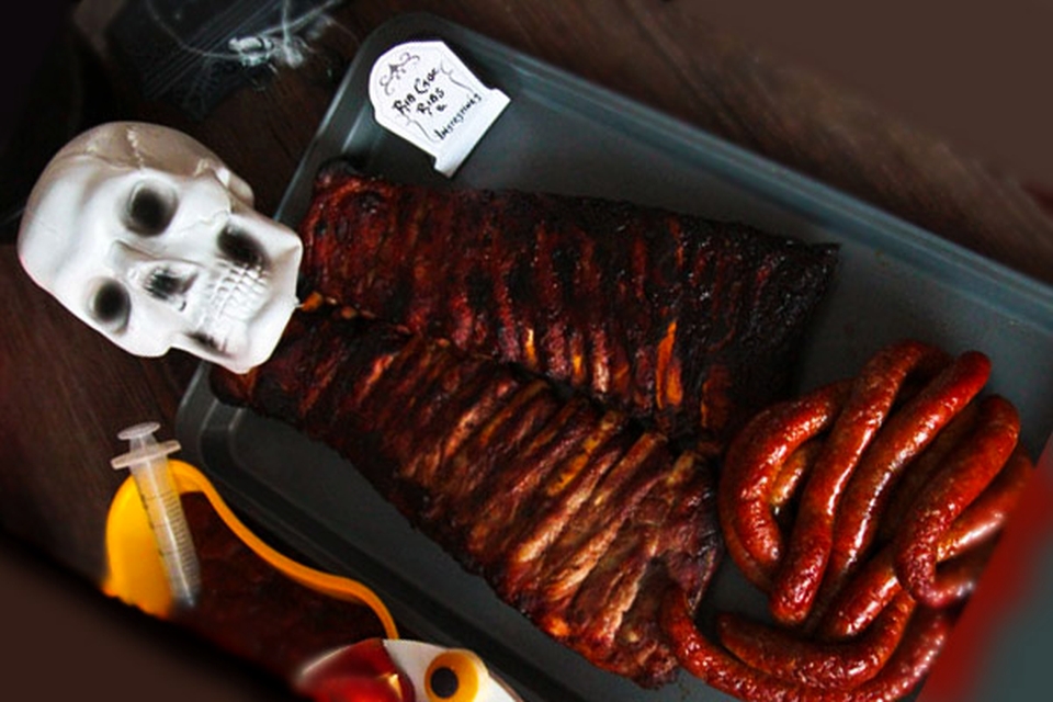 Halloween ribs recipe