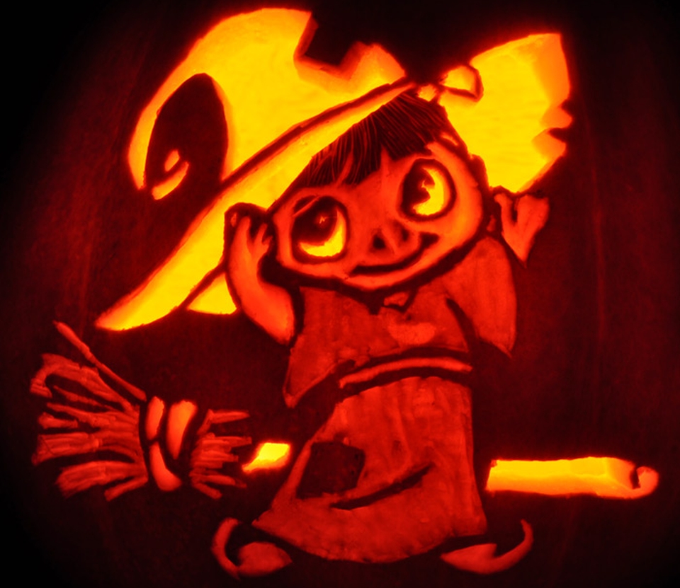 20 fascinating jack-o-lanterns light up Halloween 2015