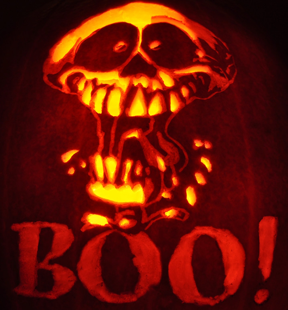 20 fascinating jack-o-lanterns light up Halloween 2015