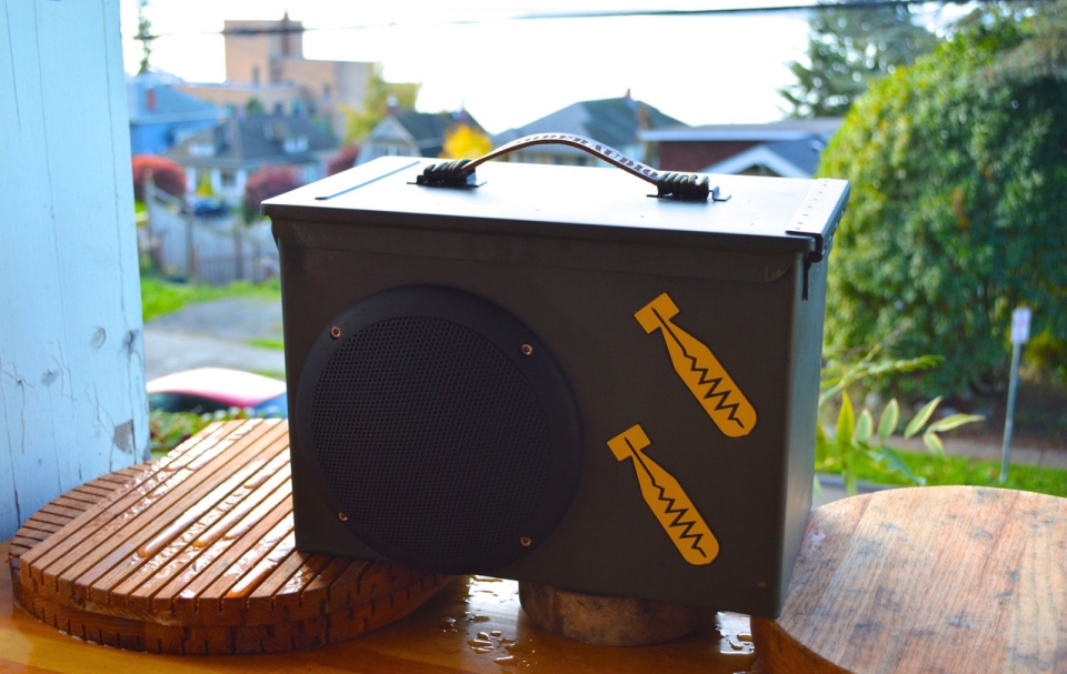 BomberBox Speaker by Bomber Audio