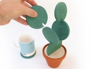 Cacti Coasters by Clive Roddy