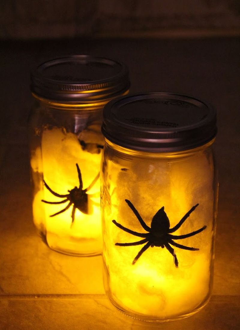 DIY Spider Lantern