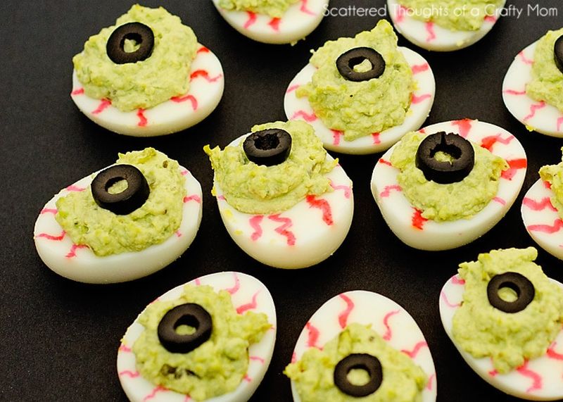 Deviled Eggs for Halloween