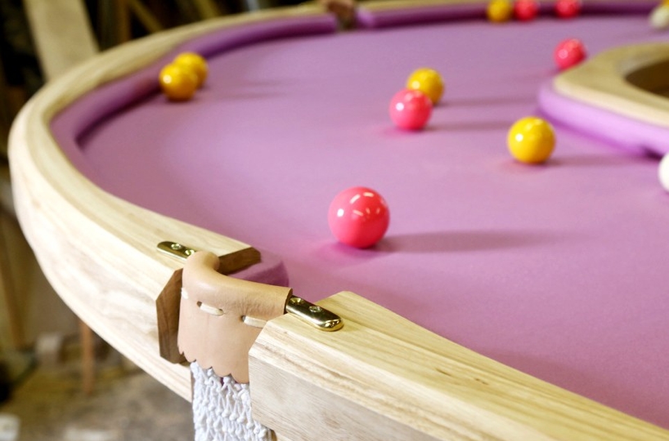 Donut-shaped Pool Table